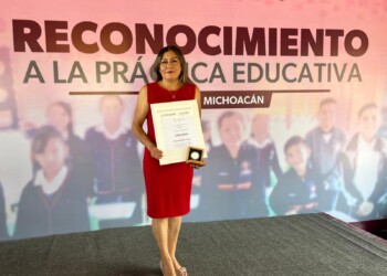Maestra michoacana fortalece vínculo entre escuela y comunidad con este proyecto