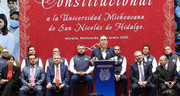 Promulgan reforma constitucional a la UMSNH