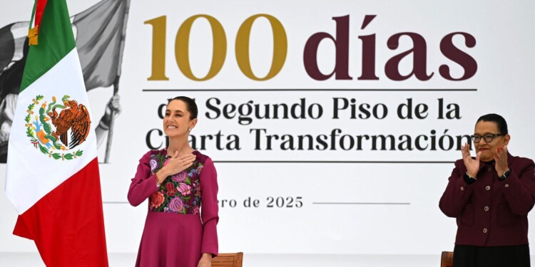 “ESTOY DEDICADA EN CUERPO Y ALMA AL BIEN DE NUESTRO PUEBLO Y DE NUESTRA NACIÓN”: PRESIDENTA CLAUDIA SHEINBAUM RINDE INFORME POR LOS 100 DÍAS DEL SEGUNDO PISO DE LA CUARTA TRANSFORMACIÓN