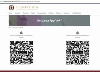 UMSNH se digitaliza; se crea la App VeST, para facilitar trámites al personal nicolaita