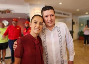 Celebra Vicente Gómez visita de Presidenta Sheinbaum para entregar apoyos a campesinos