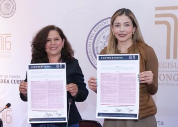 Presentan Convocatoria para la “Condecoración a la Mujer Michoacana 2025”.