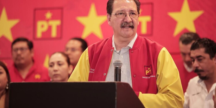 PARTIDO DEL TRABAJO, FUNDADORES DE LA 4T; NUESTRA MAYOR ALIANZA ES CON LA PRESIDENTA Y EL PUEBLO DE MÉXICO: DIP. REGINALDO SANDOVAL