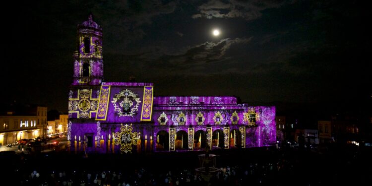 Videomapping, listo con temática de Semana Santa en Morelia