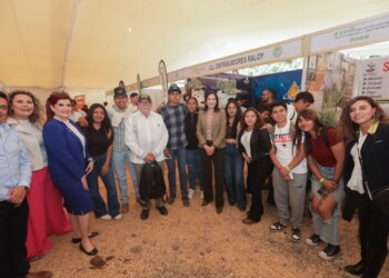 Estudiantes michoacanos participan en la Expo Agroindustrial y Ganadera: Iemsysem
