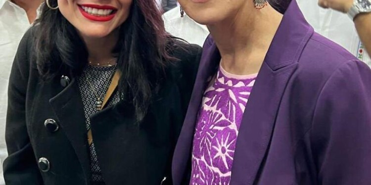 Convoca Nalleli Pedraza a respaldar a Claudia Sheinbaum este 9 de marzo