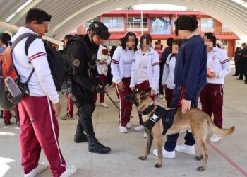 Programa Prevención en Acción Guardia Civil llegó a la secundaria técnica 82 de Morelia