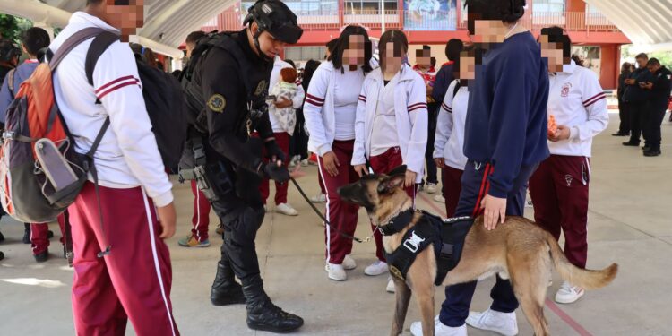 Programa Prevención en Acción Guardia Civil llegó a la secundaria técnica 82 de Morelia