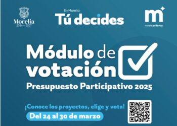 Listos, módulos de votación del Presupuesto Participativo 2025