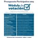 Hoy, último día para votar proyectos que integrarán el Presupuesto Participativo 2025.