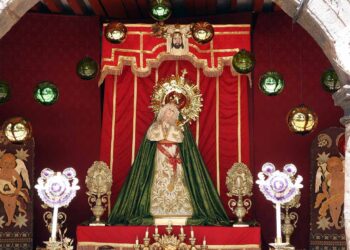 Con la inauguración del Altar de Dolores, en Pátzcuaro inicia formalmente la celebración de Semana Santa