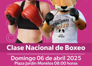 Cerrará Semana Nacional de Cultura Física con clase de boxeo