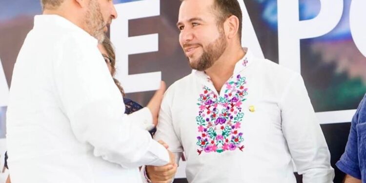 Confía Reyes Galindo en que Gobierno de Michoacán impulsará obras en Tierra Caliente