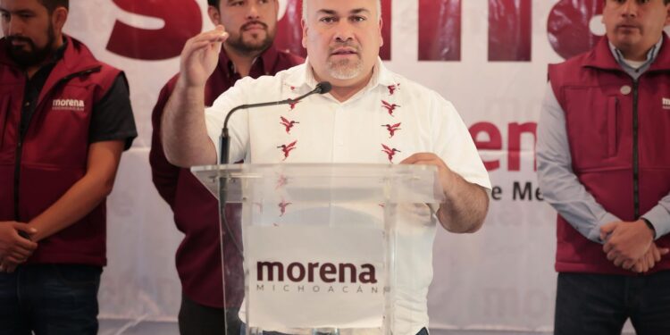 Afiliación de Morena en Michoacán avanza a pasos agigantados: Jesús Mora