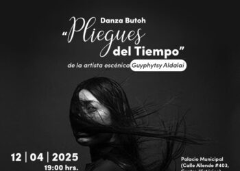 Todo listo para función de danza butoh este sábado en Palacio Municipal