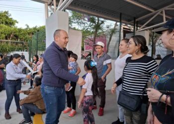 Eric Gaona entrega obras claves en Tarímbaro: rescatan unidad deportiva y transforman vialidad en Fracc.Galaxia