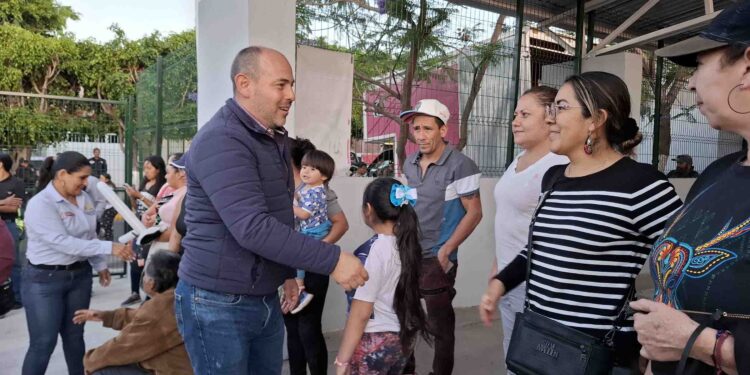 Eric Gaona entrega obras claves en Tarímbaro: rescatan unidad deportiva y transforman vialidad en Fracc.Galaxia
