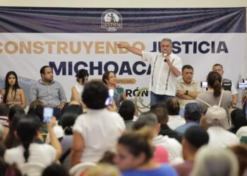 Condena Raúl Morón actos hostiles en asamblea informativa sobre elección judicial