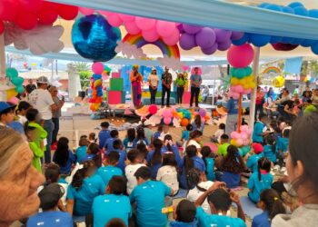 Feria de la Niñez ‘Juguemos por la Paz’ lleva alegría y aprendizaje a Teremendo con Policía Morelia