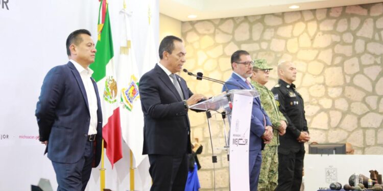 Resultados contundentes en materia de seguridad y procuración de justicia en Michoacán