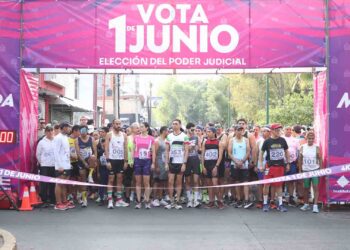 ¡Un éxito!, Carrera Atlética del INE en Michoacán