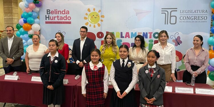 El Congreso fue la sede del Segundo Parlamento Infantil del Distrito 12 de Hidalgo