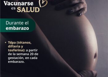 SSM protege a embarazadas contra tosferina, difteria y tétanos con esta vacuna