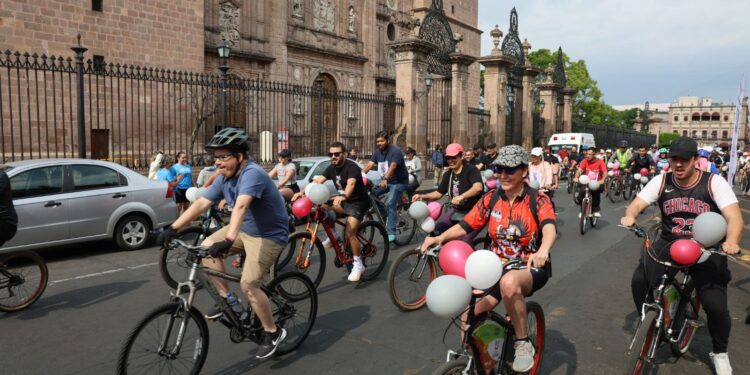 Fomenta IEM participación ciudadana con rodada Bici-Vota