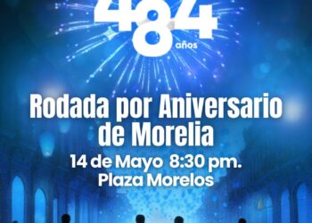 Invita Gobierno de Morelia a Gran rodada nocturna, el 14 de mayo