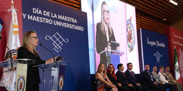 Trabajamos para seguir cumpliendo con las maestras y los maestros nicolaitas: Yarabí Ávila