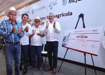 Bedolla y Conagua entregan apoyos por 170 mdp para la infraestructura hidroagrícola de Michoacán