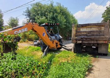 Gobierno de Morelia mantiene acciones para la limpieza de drenes y arroyos