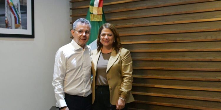 Se reúne Fabiola Alanís con Subsecretario de Gobernación para fortalecer cooperación con el Congreso Estatal