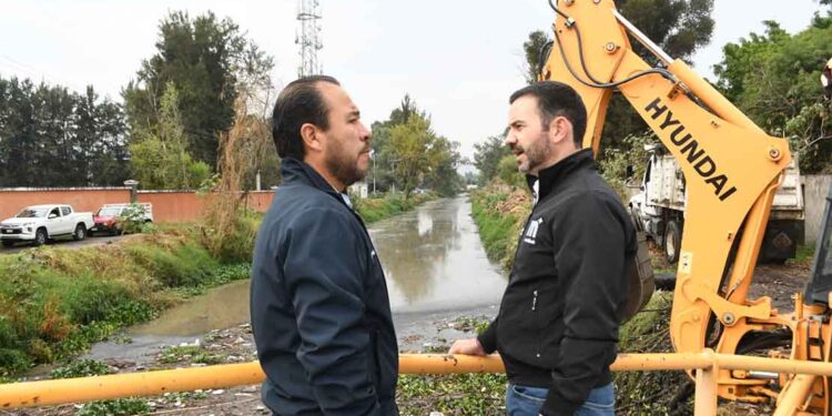 Gobierno de Morelia interviene 30 km de drenes y ríos con limpieza preventiva