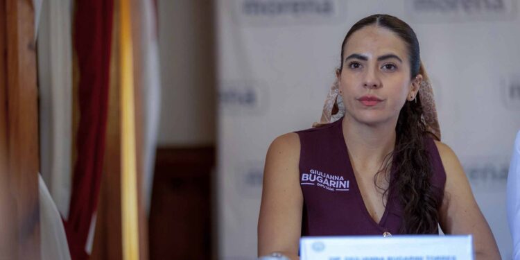 Giulianna Bugarini respalda, junto a diputados de Morena, políticas educativas de Sheinbaum por su impacto histórico