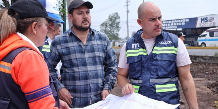 Supervisa OOAPAS obras clave para mejorar la infraestructura hidráulica de Morelia