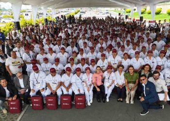 PRESIDENTA CLAUDIA SHEINBAUM ARRANCA EN EDOMEX GIRA NACIONAL DEDICADA A LA SALUD