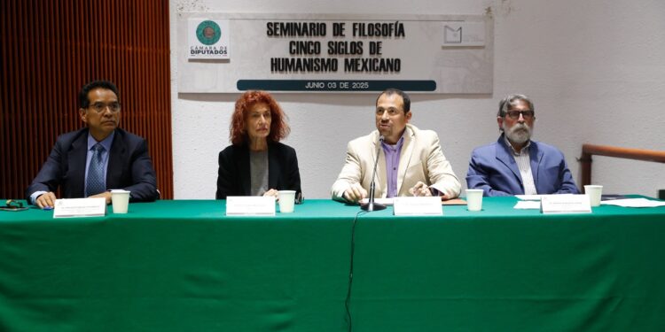 Realizan en la Cámara de Diputados el seminario de filosofía “Cinco Siglos de Humanismo Mexicano”