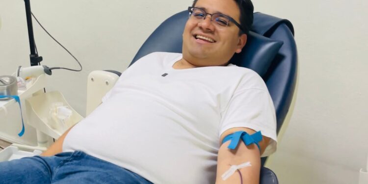 Invita el diputado Toño Carreño a donar sangre; “donemos vida”