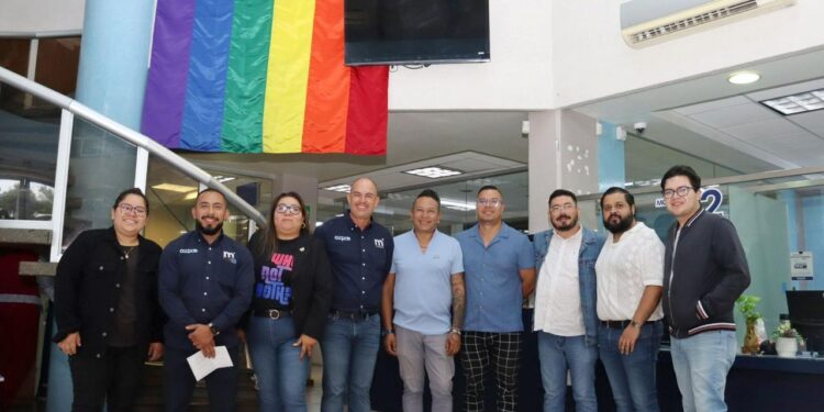 Adolfo Torres visibiliza la diversidad desde Ooapas en el Mes del Orgullo LGBTTTIQ+