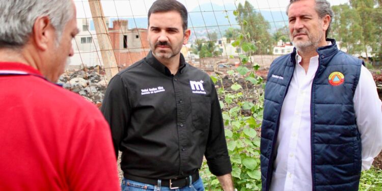 Yankel Benítez encabeza supervisión de niveles de ríos y drenes