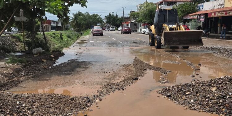 Atiende SSM afectaciones por lluvias en colonias de Lázaro Cárdenas