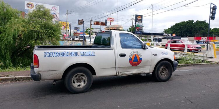 Gobierno de Morelia mantiene monitoreo y atención por lluvias: Yankel Benítez