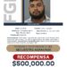 Publican Gobierno de Michoacan y FGE cédula de recompensa para la detención de William Edwin Rivera Padilla, el Barbas, por su posible participación en el delito de secuestro agravado
