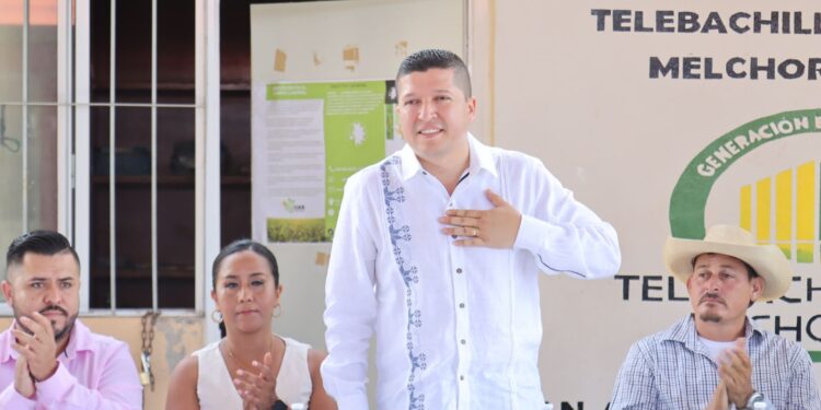 Apoya VGN construcción de infraestructura educativa en el Distrito XIX