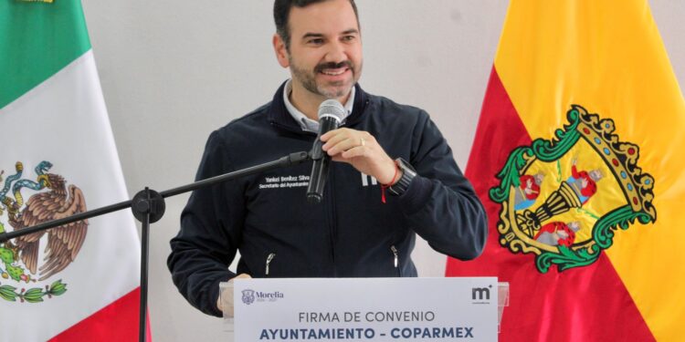 Coparmex Michoacán, aliado del Gobierno de Morelia: Yankel Benítez
