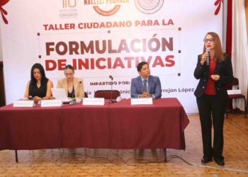 Impulsa Nalleli Pedraza formulación de iniciativas ciudadanas