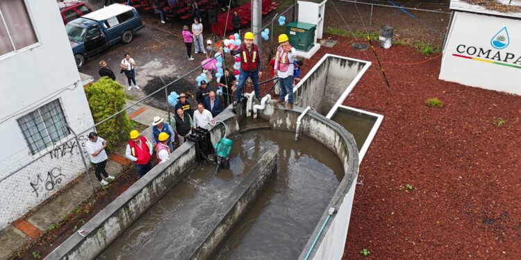 Reinauguran planta tratadora de aguas residuales en Campestre Monarcas