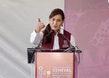 Los mejores perfiles serán los docentes de Michoacán: Gabriela Molina