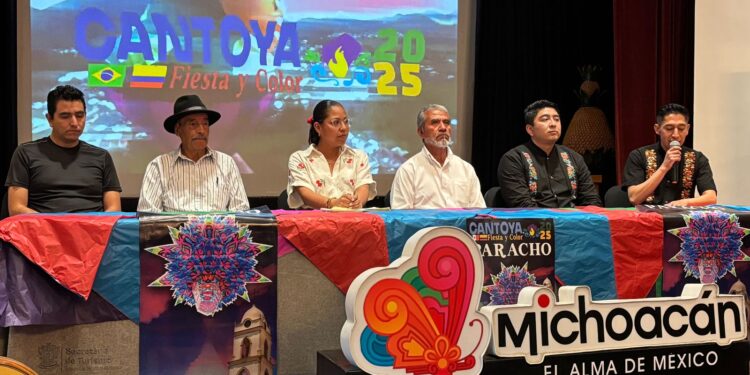 Globos monumentales te esperan en Paracho; Sectur Michoacán invita a disfrutar del Festival Cantoya, Fiesta y Color